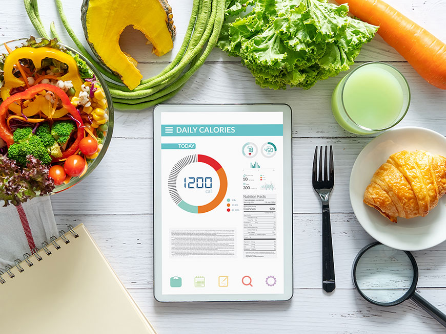 L’apport calorique journalier moyen est de 600 calories durant la phase de régime