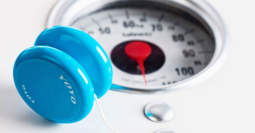 Difficile de faire un régime sans subir l'effet yoyo